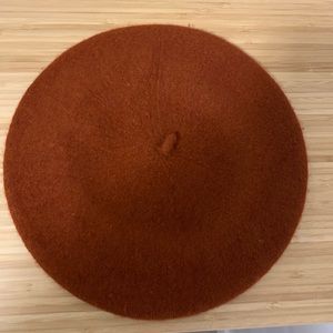 Burnt orange beret brand new